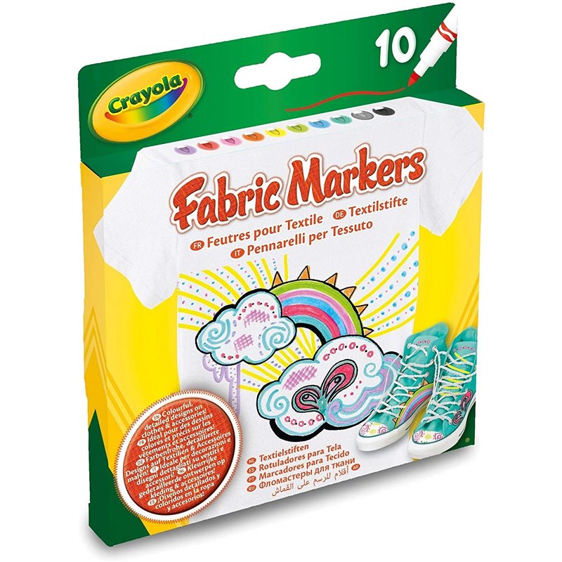 FABRIC MARKERS ROTULADORES PARA TELA