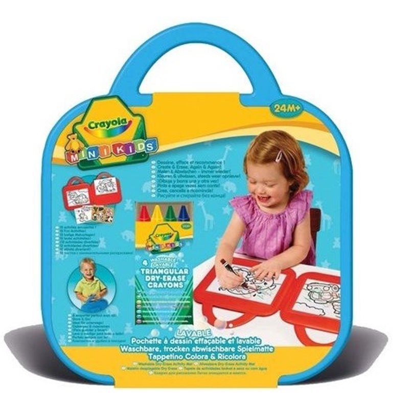 PIZARRA LAVABLE PARA COLORERAR MINIKIDS