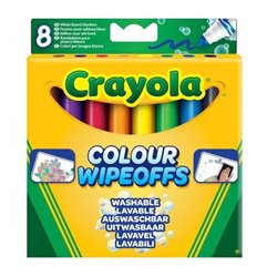 8 ROTULADORES LAVABLES PARA PIZARRA BLANCA