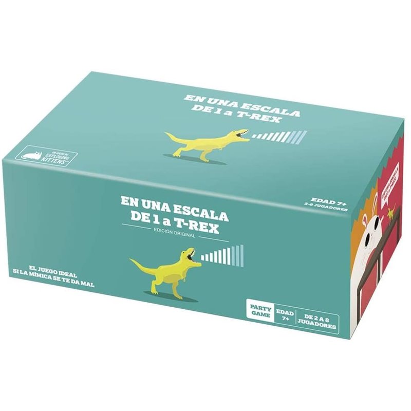 EN UNA ESCALA DE 1 A T-REX