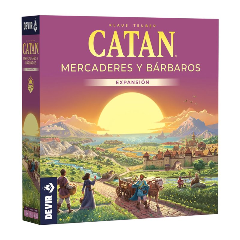 CATAN MERCADERES Y BARBAROS