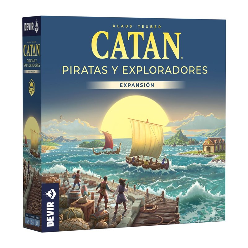 CATAN PIRATAS Y  EXPLORADORES
