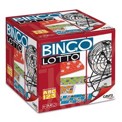 BINGO BOMBO METAL NEGRO