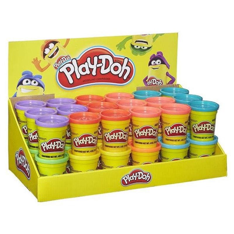 PLAYDOH BOTE BASICO EXPOSITOR DE 36 U.