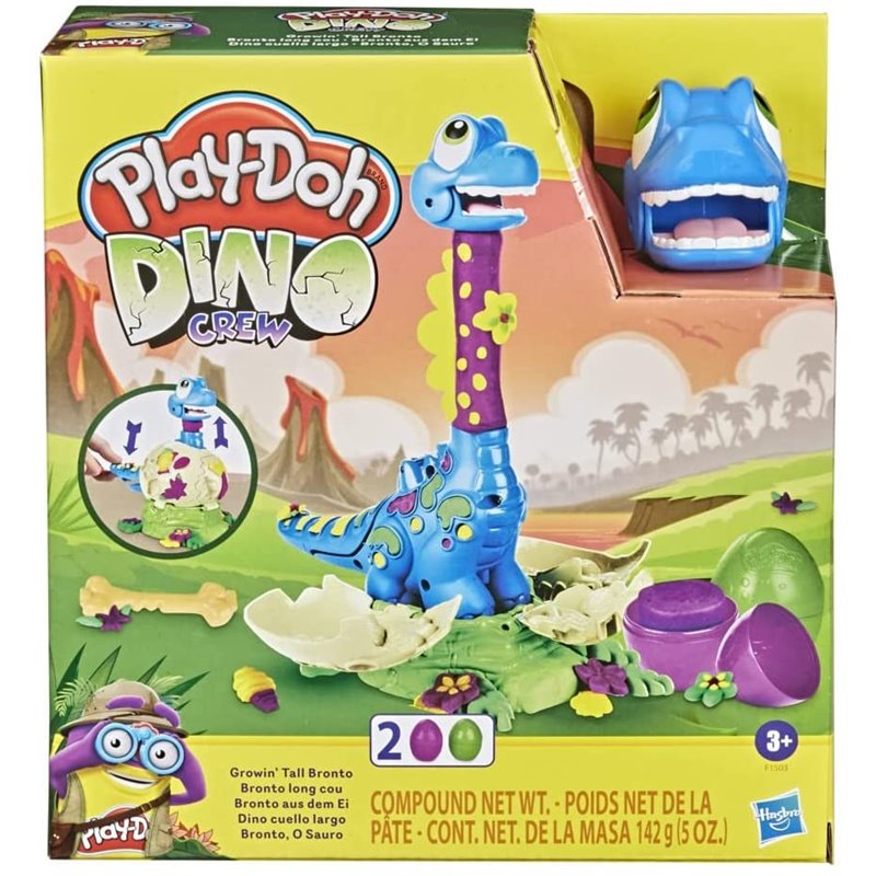 DINO CUELLO LARGO PLAYDOH