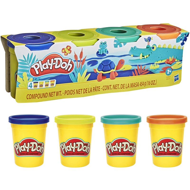 PACK 4 BOTES PLAYDOH