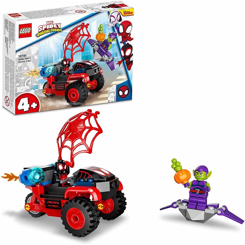LEGO MARVEL SPIDEY MILES MORALES TECNOTRIKE DE SPIDERMAN