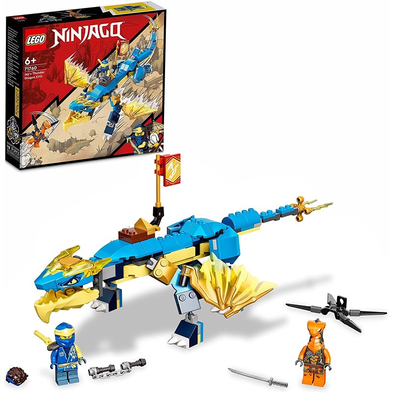 LEGO NINJAGO DRAGON DEL TRUENO EVO DE JAY