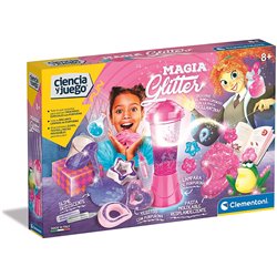 CIENCIA Y JUEGO MAGIA GLITTER (LABORATORIO DE PURPURINA)