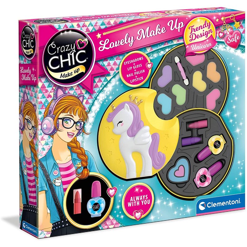 CRAZY CHIC UNICORNIO SET DE MAQUILLAJE