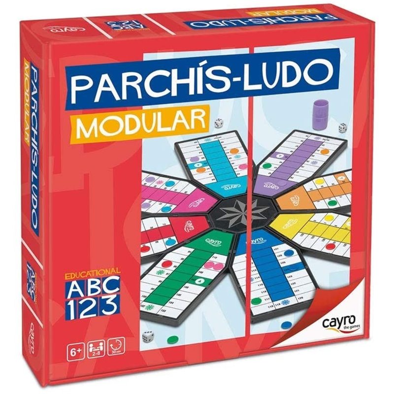 PARCHIS MODULAR HASTA 8 JUGADORES