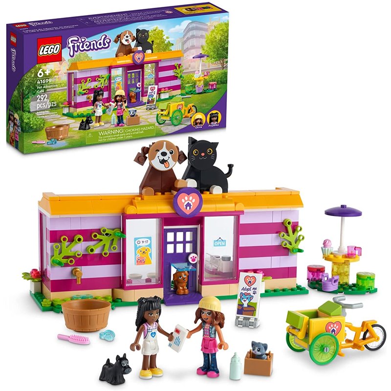 LEGO FRIENDS CAFETERIA DE ADOPCION DE MASCOTAS