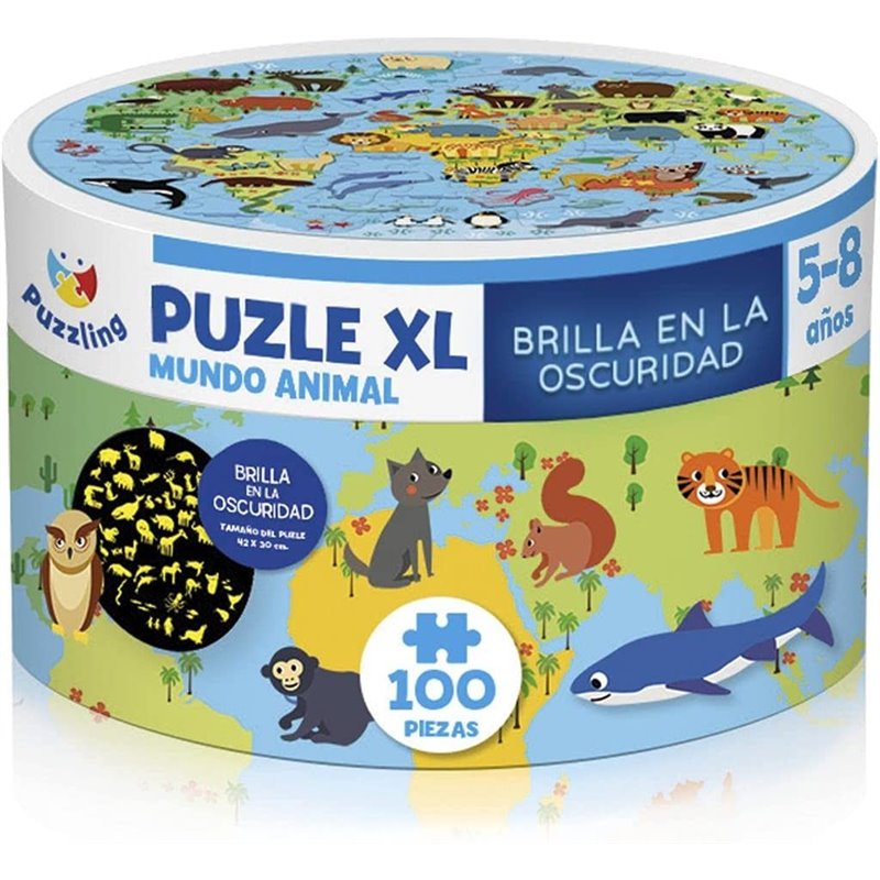 PUZZLE 100 PZAS MUNDO ANIMAL