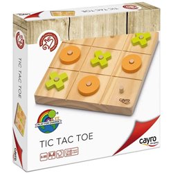 TIC TAC TOE / 3 EN RAYA (MADERA FSC)