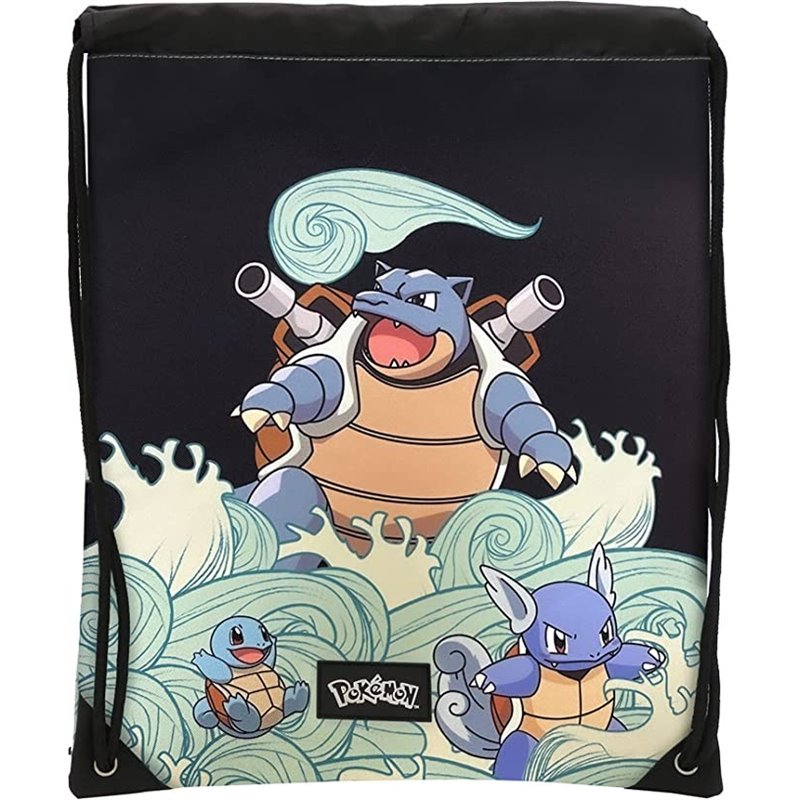 MOCHILA SACO POKEMON SQUIRTLE
