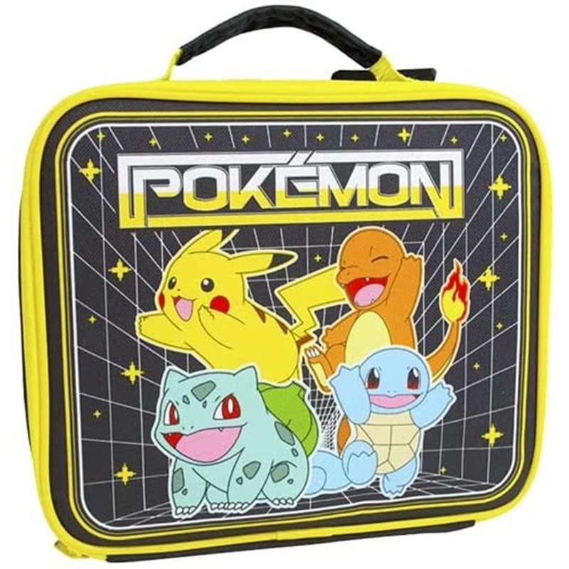 BOLSA DE ALMUERZO PARA JUEGOS RETRO DE POKEMON