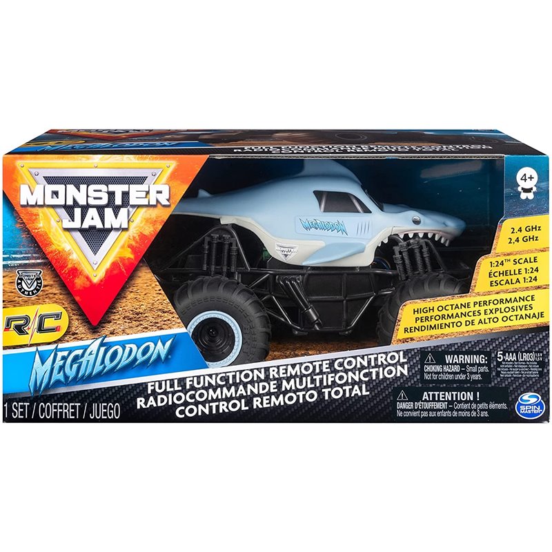 MONSTER JAM MEGALODON RADIO CONTROL 1:24