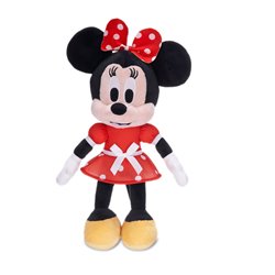 PELUCHE MINNIE VESTIDO ROJO 38 CM