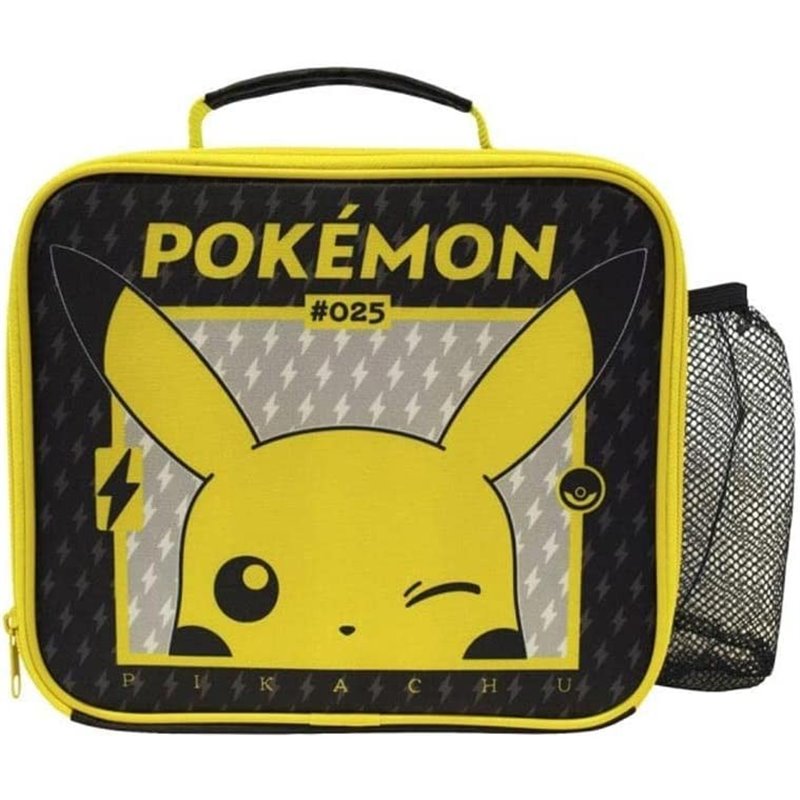 BOLSA DE ALMUERZO Y PORTABOTELLAS POKEMON