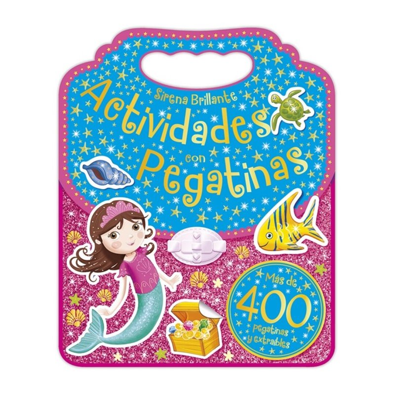 ACTIVIDADES BRILLANTES CON PEGATINAS SIRENA BRILLANTE