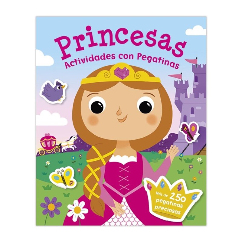 ACTIVIDADES CON PEGATINAS PRINCESAS