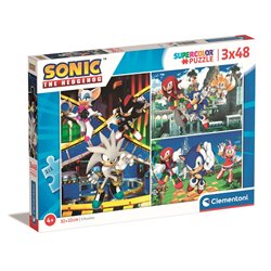 PUZZLE SONIC 3X48 PZAS