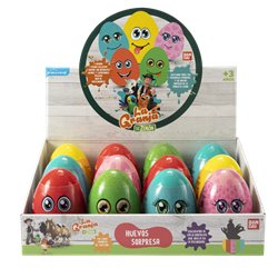 DISPLAY 12 MAXI HUEVOS SORPRESA LA GRANJA DE ZENON