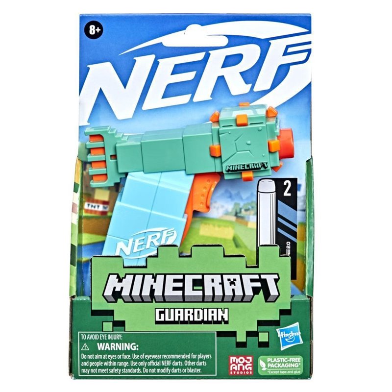 NERF MICRO SHOTS MINECRAFT SURTIDAS
