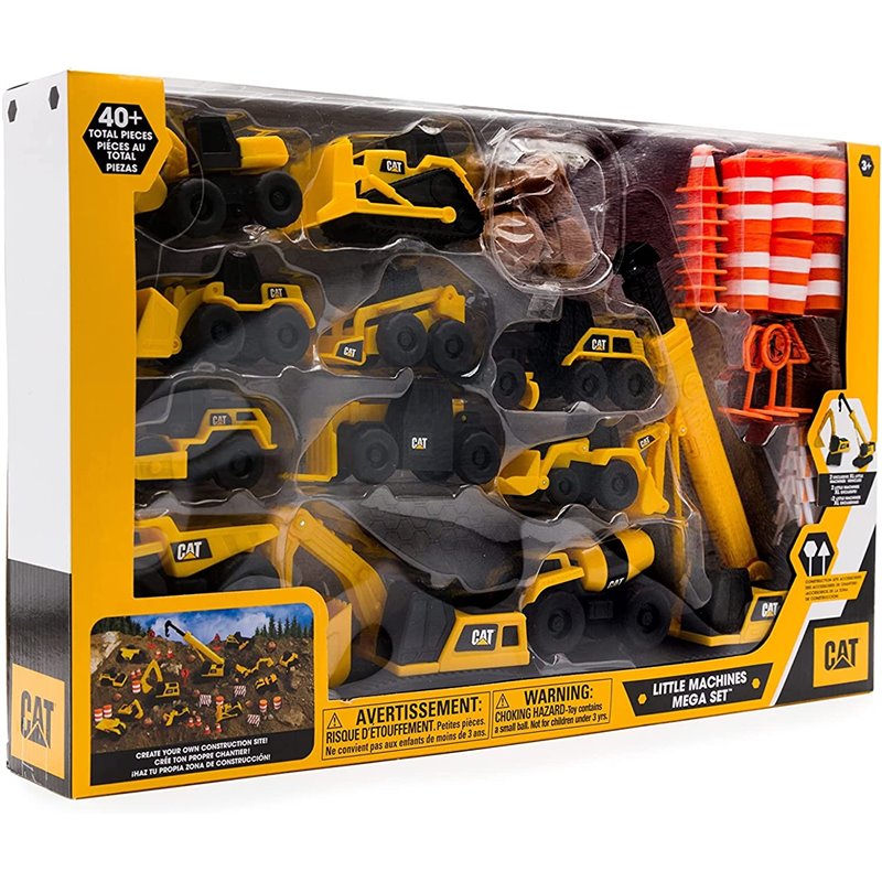 MEGA SET 41 PIEZAS CATERPILLAR