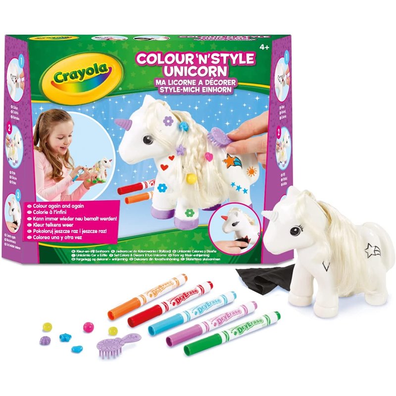 SET COLOREA Y DECORA TU UNICORNIO