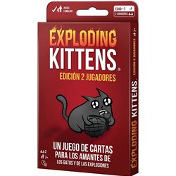 EXPLODING KITTENS EDICIÓN 2 JUG.