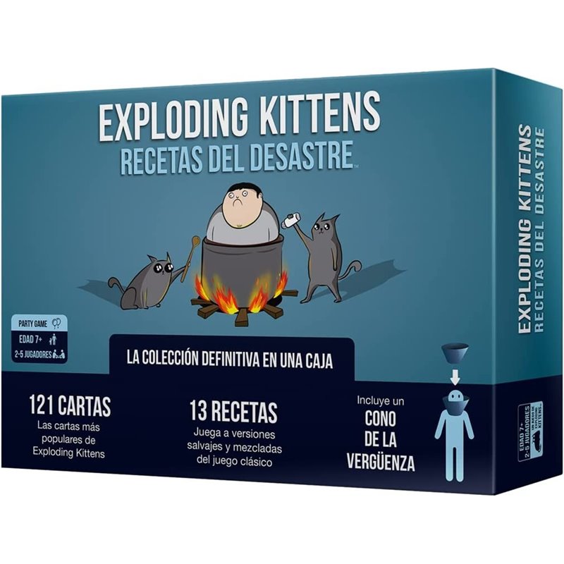 EXPLODING KITTENS RECETAS DEL DESASTRE