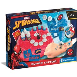 MARVEL SUPER TATTOO TATUAJES SPIDERMAN