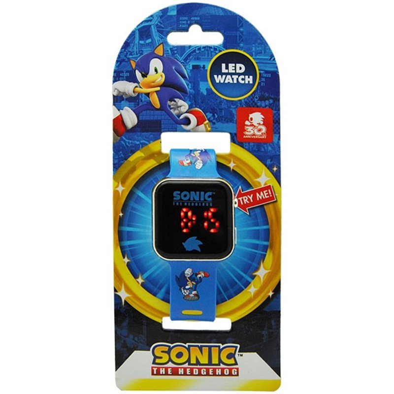 RELOJ LED SONIC THE HEDGEHOG