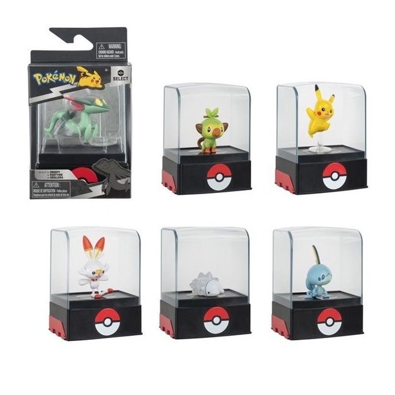 POKEMON FIGURA CON VITRINA