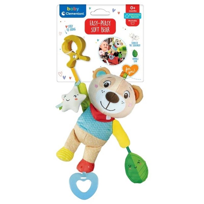 OSITO DE PELUCHE CON ACTIVIDADES