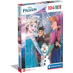PUZZLE 104 PZAS FROZEN SUPER COLOR