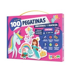 LUDUM - MALETIN 100 PEGATINAS - FANTASIA