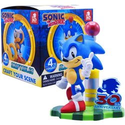 DISPLAY 12 CAJAS SORPRESA SONIC THE HEDGEHOG 8CM DIORAMASONIC