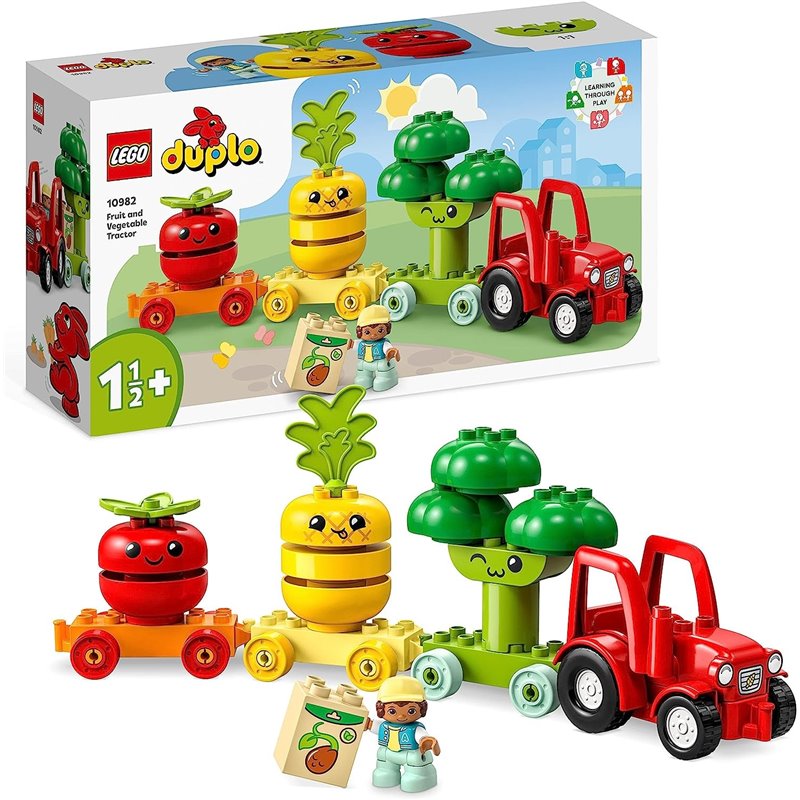 LEGO DUPLO TRACTOR DE FRUTAS Y VERDURAS