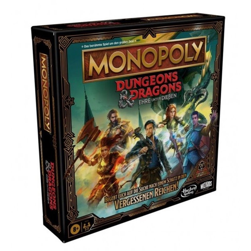 MONOPOLY DUNGEONS AND DRAGONS: HONOR DE LOS DRAGONES CASTELLANO