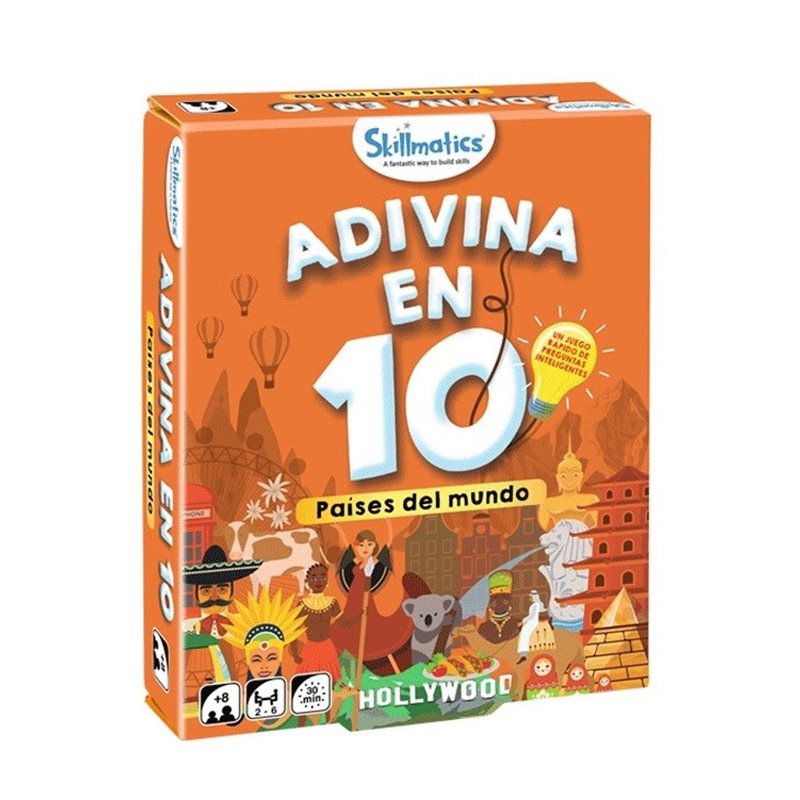 ADIVINA EN 10: PAISES DEL MUNDO