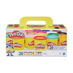 PLAYDOH PACK SUPER COLOR DE 20 BOTES