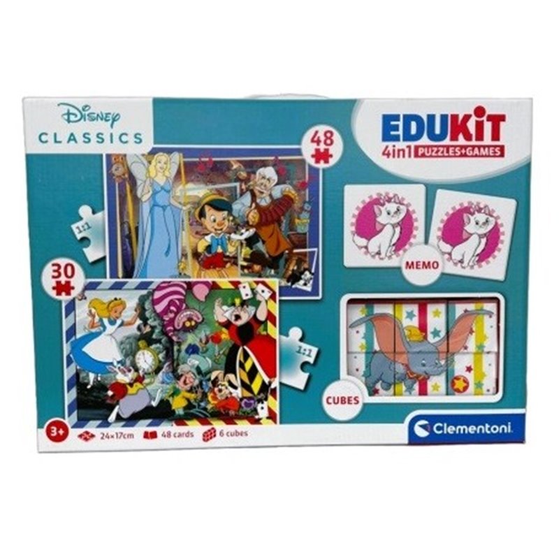 EDUKIT 4 EN 1 DISNEY CLASSIC