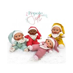 DISPLAY 8 PEPOTES SOFT DOLL DISPLAY