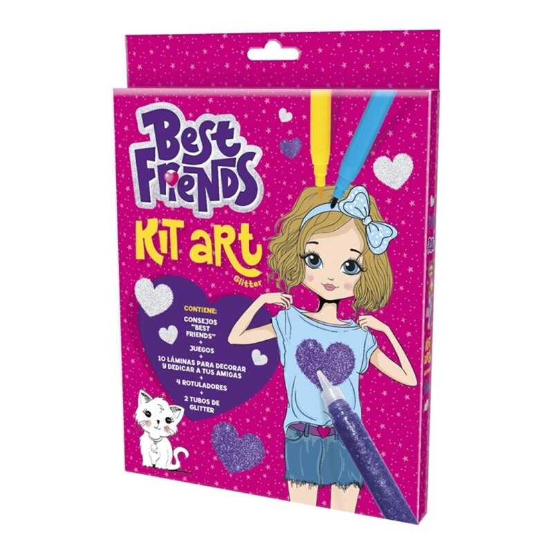 LUDUM BEST FRIENDS KIT ART GLITTER PENS