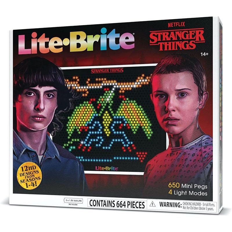 LITE BRITE STRANGER THINGS