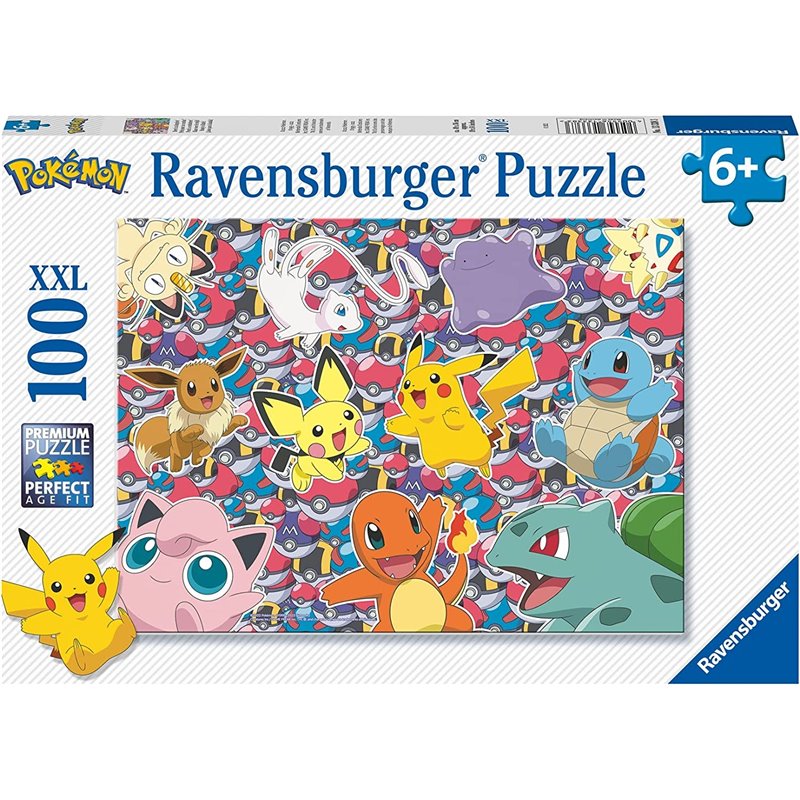 PUZZLE POKEMON 100 PIEZAS XXL