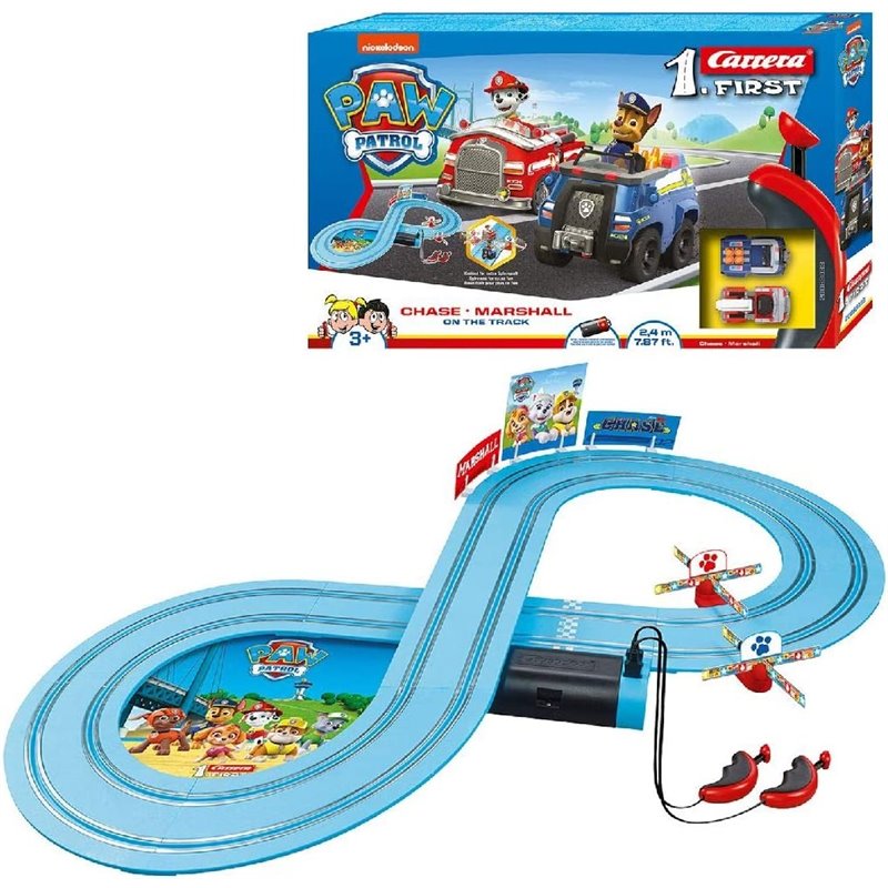 PAW PATROL ON THE TRACK  FIRST CIRCUITO (CHASE+MARSALL)