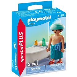 PLAYMOBIL HOMBRE EN LA BAÑERA